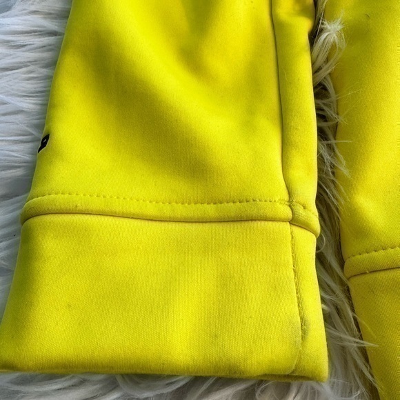 Under Armour UA ColdGear Infrared‎ Softshell Zip Jacket Yellow Boys Youth YXL - Picture 7 of 15